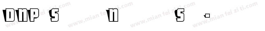 DNP Shuei Nijimi Sho字体转换